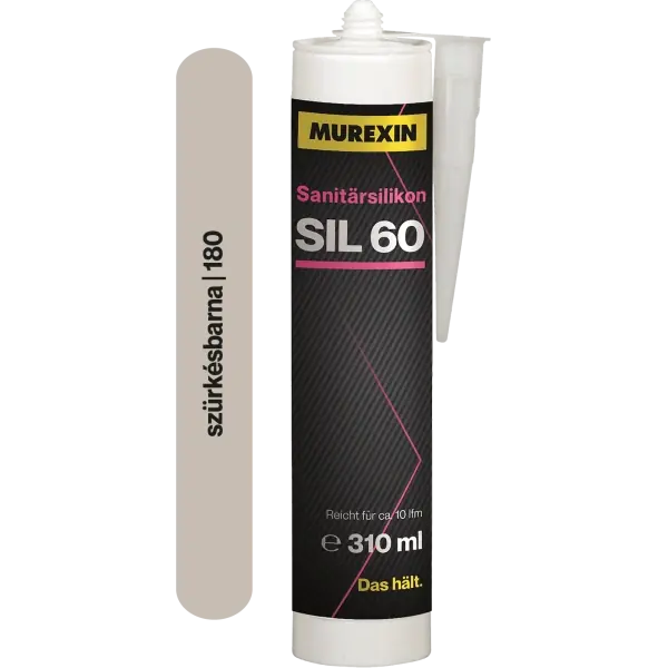 Murexin SIL 60 szilikon Szürkésbarna 310ml Biztonságos fizetés