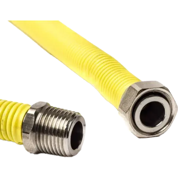 Flexibilis gáz nyújtható bordáscső 1/2"-1/2" KB 100-200 Biztonságos vásárlás