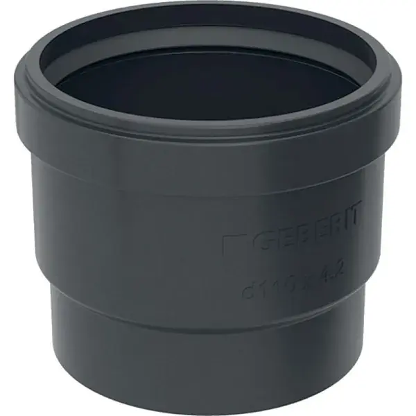 Gyors szállítás Geberit PE rövidtok ajakos tömítéssel 125 mm
