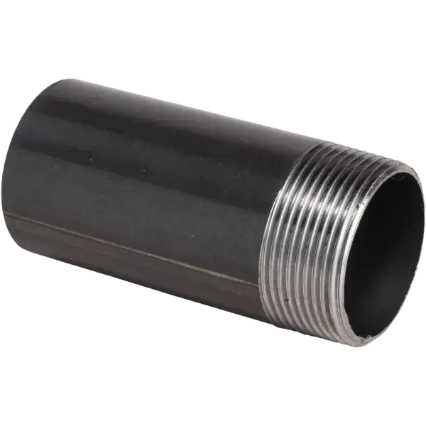 Hegeszthető fekete menetvég 2,5" (100 mm) Különleges ajánlat