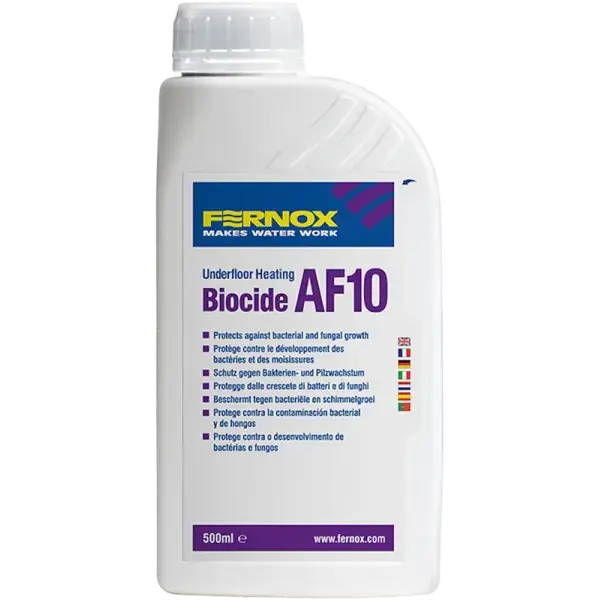 Újdonság Fernox AF10 Biocide folyadék 500 ml fertőtlenítő 200 l vízhez