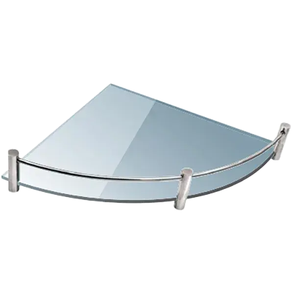 Biztonságos vásárlás Roltechnik Quattro 25x25 cm sarok üvegpolc