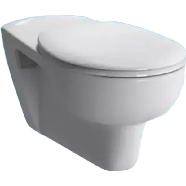 B&K Porcelán WC-kagyló mozgáskorlátozottaknak, fali, hátsó kifolyással 700 mm kinyúlással Outlet
