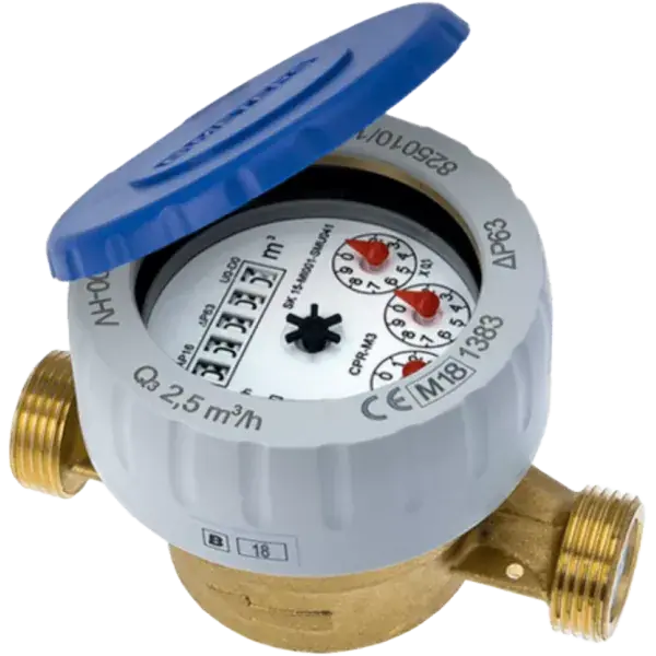 Bestseller B-meters vízóra 3/4" cpr-af fedeles+csatlakozó