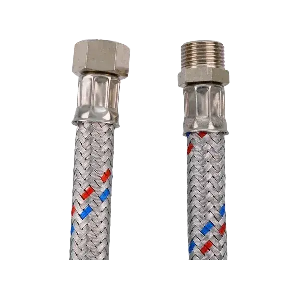 Végkiárusítás Flexitub flexibilis bekötőcső vízre 1"-1" KB 30cm