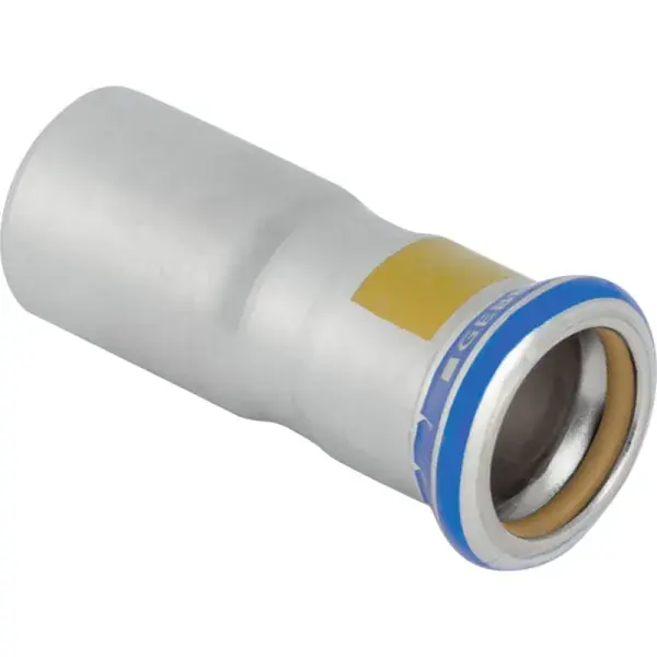Újdonság Geberit Mapress rozsdamentes acél szűkítő egyenes csővéggel (gáz): d=88.9mm, d1=54mm