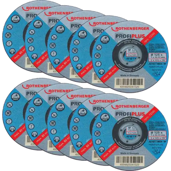 Rothenberger Inox Profi Plus, 115x1 10 db Árcsökkenés