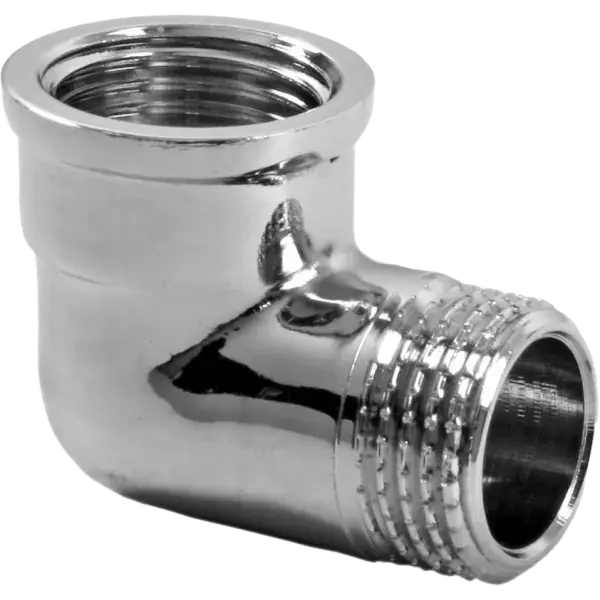 Sárgaréz krómozott könyök KB 1/2" Népszerű