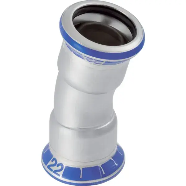 Geberit Mapress rozsdamentes acél ívidom: 15°, d=54mm Népszerű