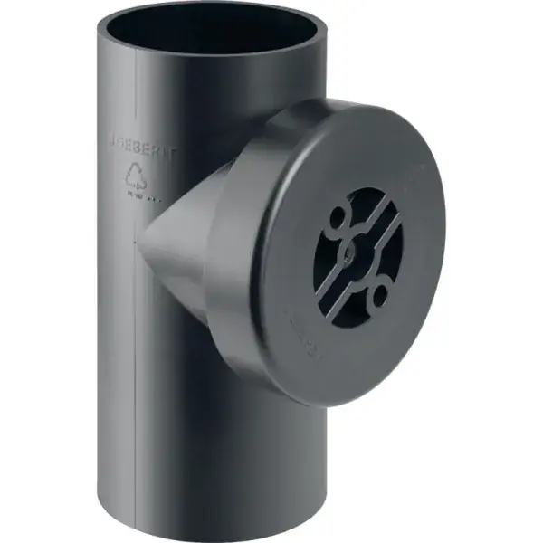 Árcsökkenés Geberit PE 90° tisztító idom kerek tisztítónyílással 125 mm