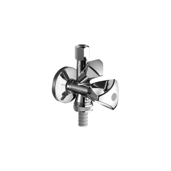 Expressz szállítás Schell Sanland kombinált sarokszelep 1/2"-3/4"-3/8"