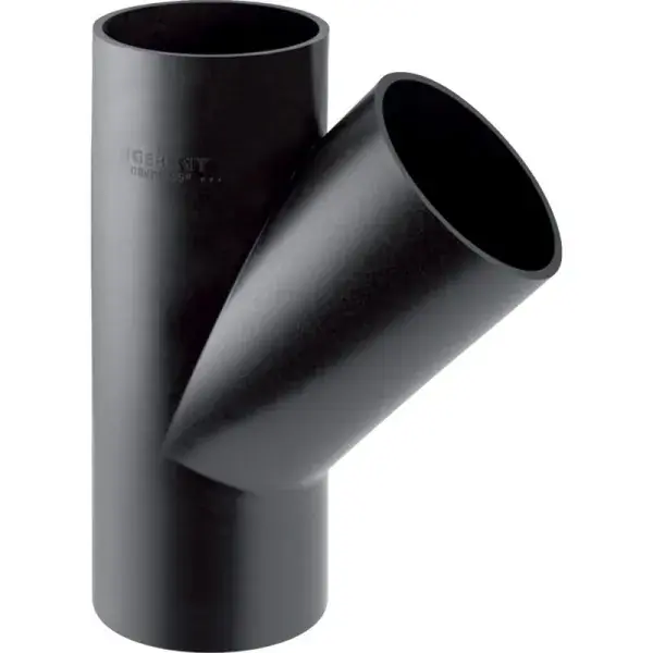 Akciós ár Geberit PE 45° elágazó Y idom 125/63 mm