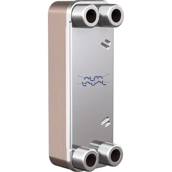 Alfa laval lemezes hőcserélő cbh16-17h 4x3/4"-os 20kw Biztonságos fizetés