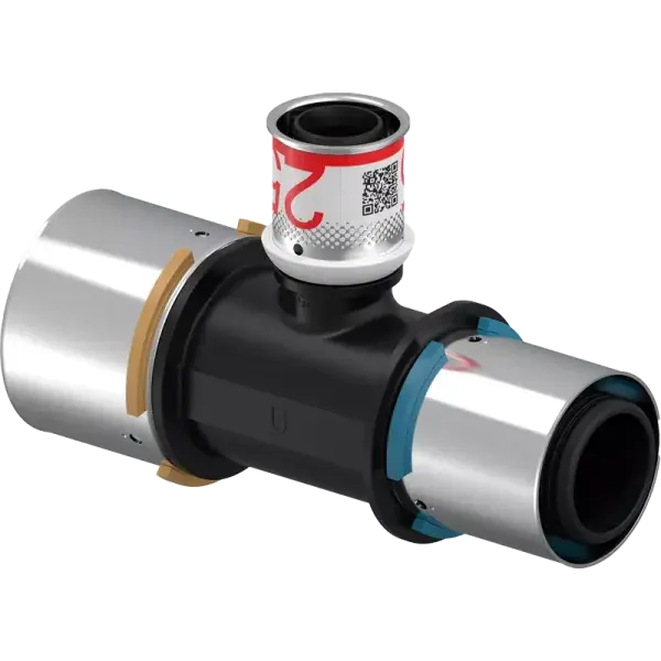 Uponor Plusz műanyag szűkített T-idom 50x25x40 Expressz kézbesítés