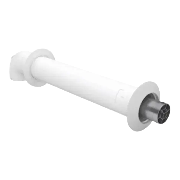 Olcsóbb Vaillant koncentrikus vízszintes oldalfali kivezetés mérőcsonkos könyökkel Alu/PPs 60/100