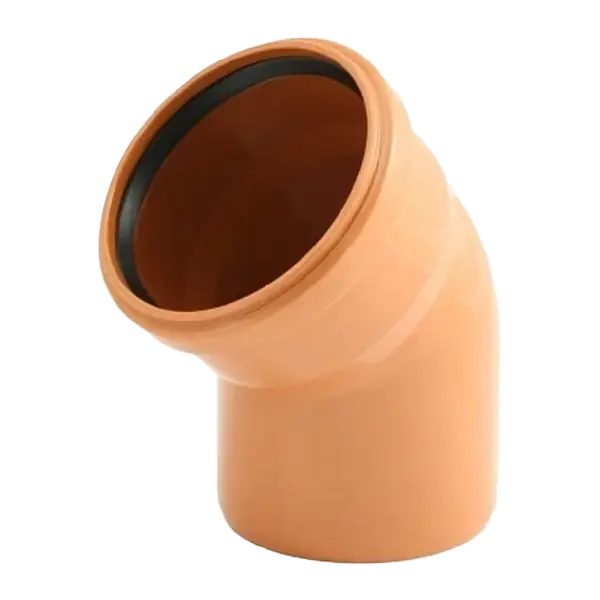 PVC KGB 125/45° csatorna ívidom Pestan Akciós ár