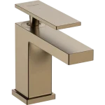 Azonnal elérhető Hansgrohe Tecturis E Egykaros mosdócsaptelep 80, Hideginítású, automata lefolyógarnitúrával, Szálcsiszolt Bronz 73004140
