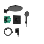 Akció Hansgrohe Raindance Alive S Zuhanyszett 300, 1jet, termosztáttal és iBox universal 2 alaptesttel Matt Fekete 24630670