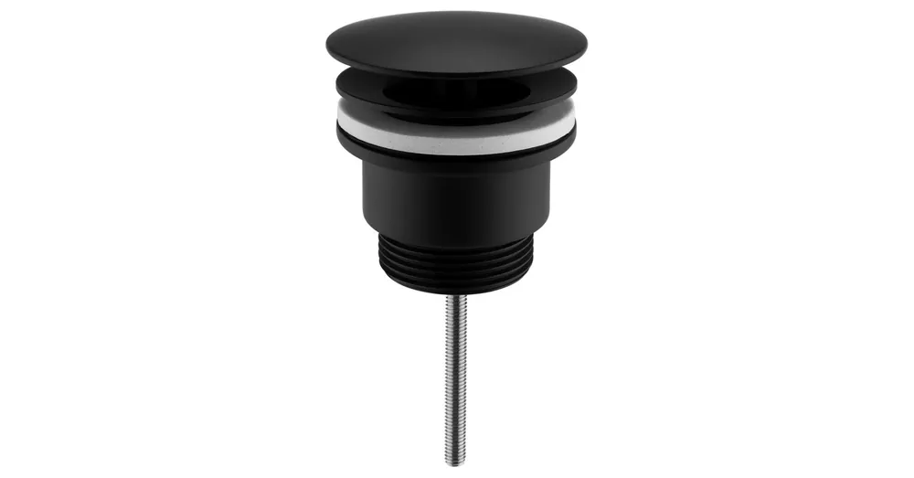 SAPHO klik-klak mosdólefolyó, nem zárható, 5/4“, 5-65mm, matt fekete (CV3004B) Alacsony ár