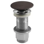 Akció SAPHO klik-klak mosdólefolyó túlfolyó nélkül, 5/4“, sötétbarna (FG915)