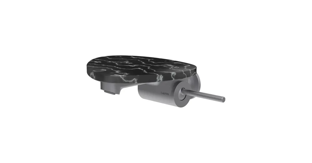 LAUFEN ADA Fali mosdó csaptelep, 1-pontos Simiboxhoz, tálca lyuk nélkül, Rozsdamentes Acél/Márvány Fekete HF506726506060 Népszerű