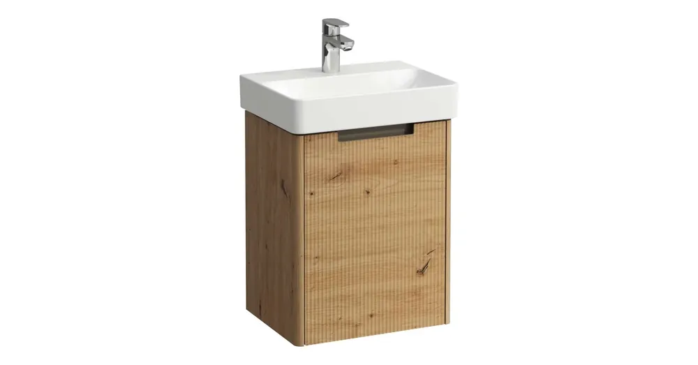 Népszerű LAUFEN JUNA Alsószekrény, 1 ajtó, bal oldali zsanér, PRO S H815961 / PRO X 815861 mosdóhoz, Vad Tölgy H4114411092671