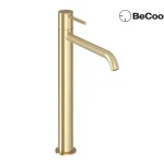 Korlátozott ajánlat Ravak Espirit álló mosdócsaptelep BeCool 340 mm leeresztő nélkül ES 015.61GLB, Gold Brushed X070561