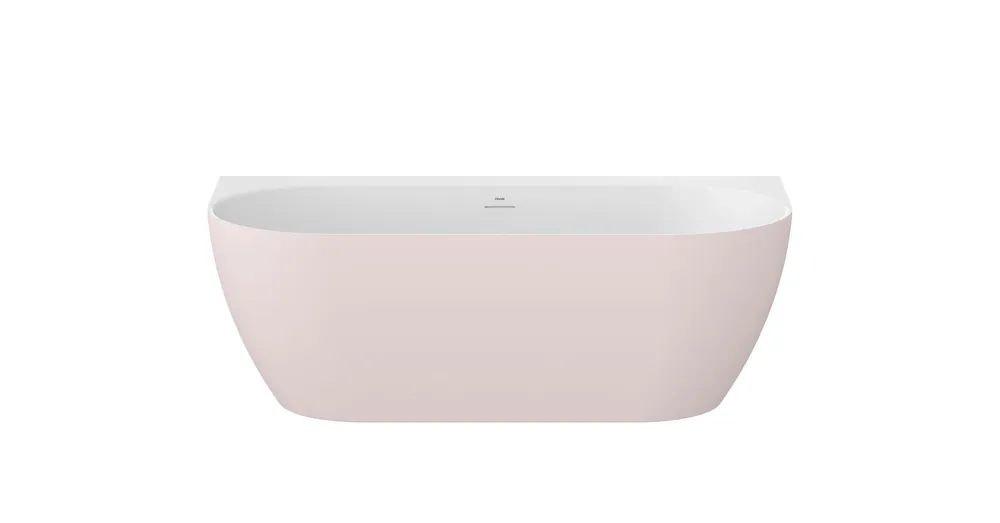 Különleges ajánlat Ravak Freedom Wall Tec 170x87, akrilkád, Alabaster Pink/fehér, fehér lefolyó CE31600000