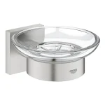 Újdonság Grohe Start Cube Szappantartó, tartókonzollal, Rozsdamentes Acél 41096DC0