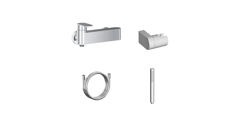 Ravak Chrome fali zuhanycsaptelep szettel, króm CR II 032.00CR CR+S X07S121 Akciós ár