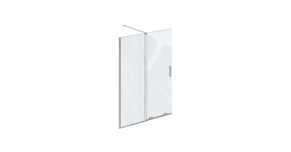 Ravak Roll Tolóajtós zuhanyfal ROWI-110 króm + Transparent X9WVD0C00Z1 Népszerű