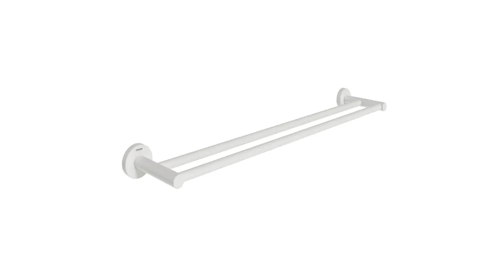 Biztonságos vásárlás Ravak KONA KN 320.10WHM Dupla törölközőtartó rúd 600 mm, white matt X07P1317
