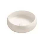 Olcsóbb AREZZO design SORAYA 36 cm-es kerek kerámia mosdó, fehér AR-81300240WB