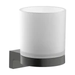 Árengedmény Hansgrohe AddStoris S Fogkefetartó pohár, Szálcsiszolt Fekete Króm 41769340