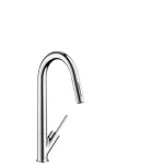 Azonnali szállítás Hansgrohe AXOR Starck Egykaros mosogató csaptelep kihúzható zuhannyal króm 10821000