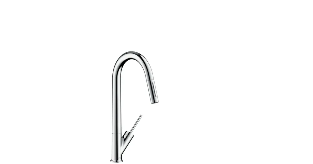 Azonnali szállítás Hansgrohe AXOR Starck Egykaros mosogató csaptelep kihúzható zuhannyal króm 10821000