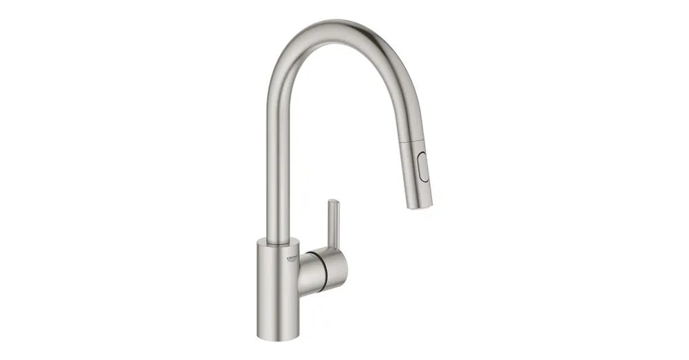 Legkelendőbb Grohe Feel Egykaros mosogatócsap 1/2″ matt szuperacél 31486DC1