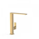 Szuper ajánlat Tres Cuadro-Tres egykaros mosogatócsaptelep 34 x 10 mm-es kifolyóval matt arany 006486OM