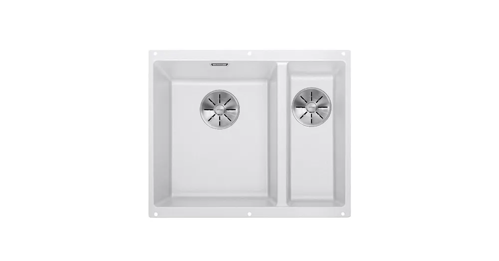 Outlet BLANCO SUBLINE 340/160-U balos fehér mosogató 523552