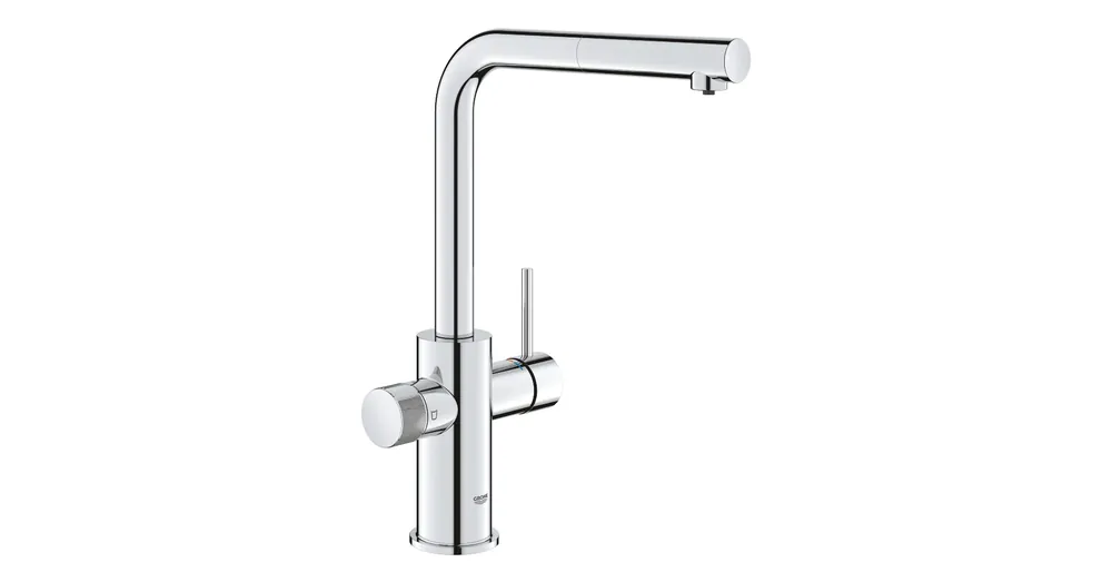 Gyors szállítás GROHE Blue Pure Minta Szűrőcsap kihúzható gyöngyöztetővel 30590000