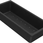 Vedd meg online ELLECI - Gyümölcsmosó kosár 378x165x86mm Mixology mosogatóhoz műanyag fekete AVP036BK