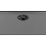 Kedvezmény ELLECI - Mosogatótálca Essenza 70 68,2x38,2 Keratek 1 m. K99 Dark Grey fekete tartozékokkal LKES7099BKM