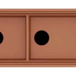 Azonnali szállítás ELLECI - Mosogatótálca Mixology 590 1140x392 Keratek K83 Clay fekete tartozékokkal LKM59083FBXCB
