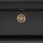 Ajánlat ELLECI - Mosogatótálca Sintesi 130 Keratek K86 Black bronz tartozékokkal LKS13086BRZ