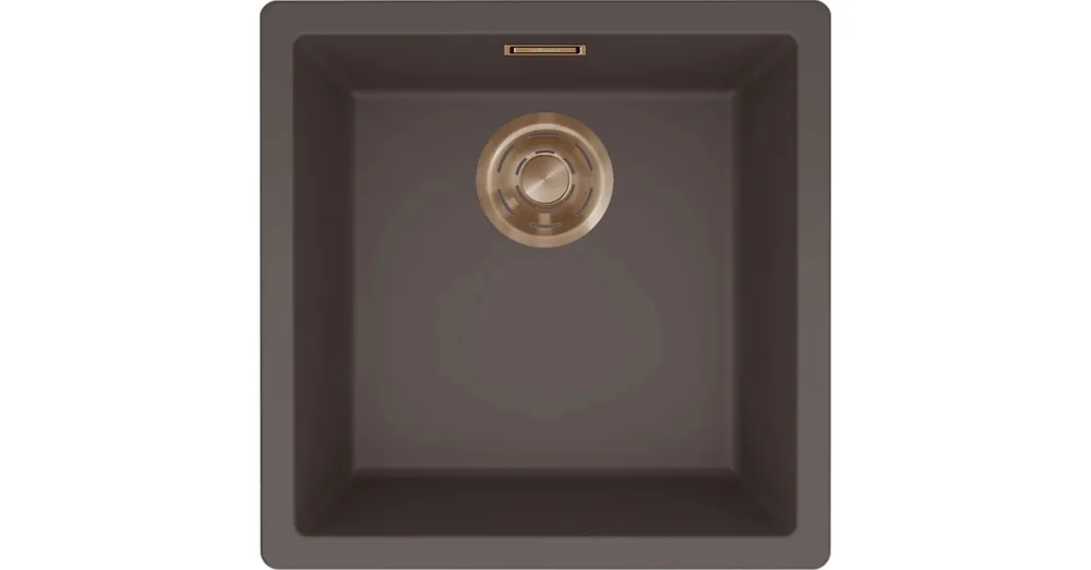 ELLECI - Mosogatótálca Zen 102 Keratek K87 Cocoa bronz tartozékokkal LKZ10287BRZ Biztonságos fizetés