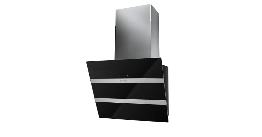 Faber Steelmax EV8 LED BK/X A55 Fali páraelszívó, függőleges, 550 mm széles, Fekete 330.0538.524 Gyors kiszállítás