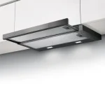 Faber Flexa NG Glass Lux BK A60 Beépített teleszkópos motorháztető, 600 mm széles, Fekete 315.0635.137 Biztonságos vásárlás