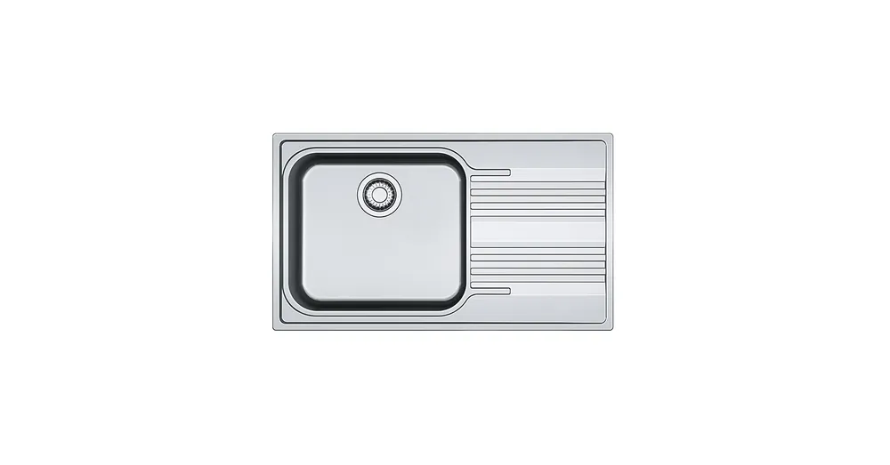 Csak ma Franke Rozsdamentes acél mosogató Smart SRX 611-86 LB, jobb, 101.0356.849
