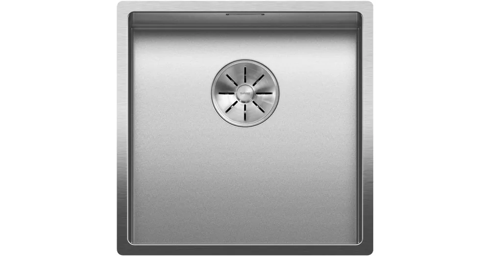 Olcsóbb Blanco Claron 400-U DX Durinox matt rozsdamentes acél mosogató 523385