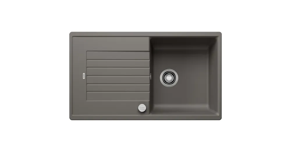 Szuper ajánlat Blanco Zia 5 S Silgranit mosogató 86x50 cm csepegtető felülettel és excenterrel, vulkánszürke 527386